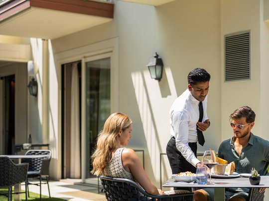 Restaurant Rose & Sapori: unser Sommerbistro Restaurant Rose & Sapori: unser Sommerbistro