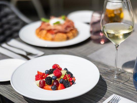 Restaurant Rose & Sapori: unser Sommerbistro Restaurant Rose & Sapori: unser Sommerbistro