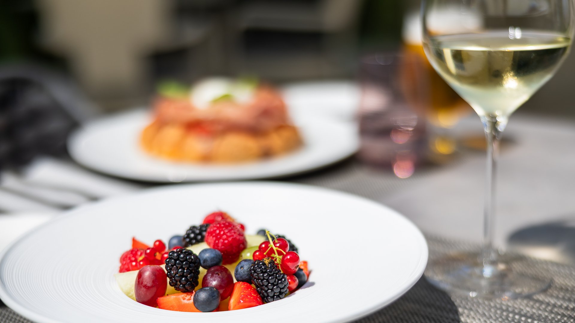 Restaurant Rose & Sapori: unser Sommerbistro Restaurant Rose & Sapori: unser Sommerbistro